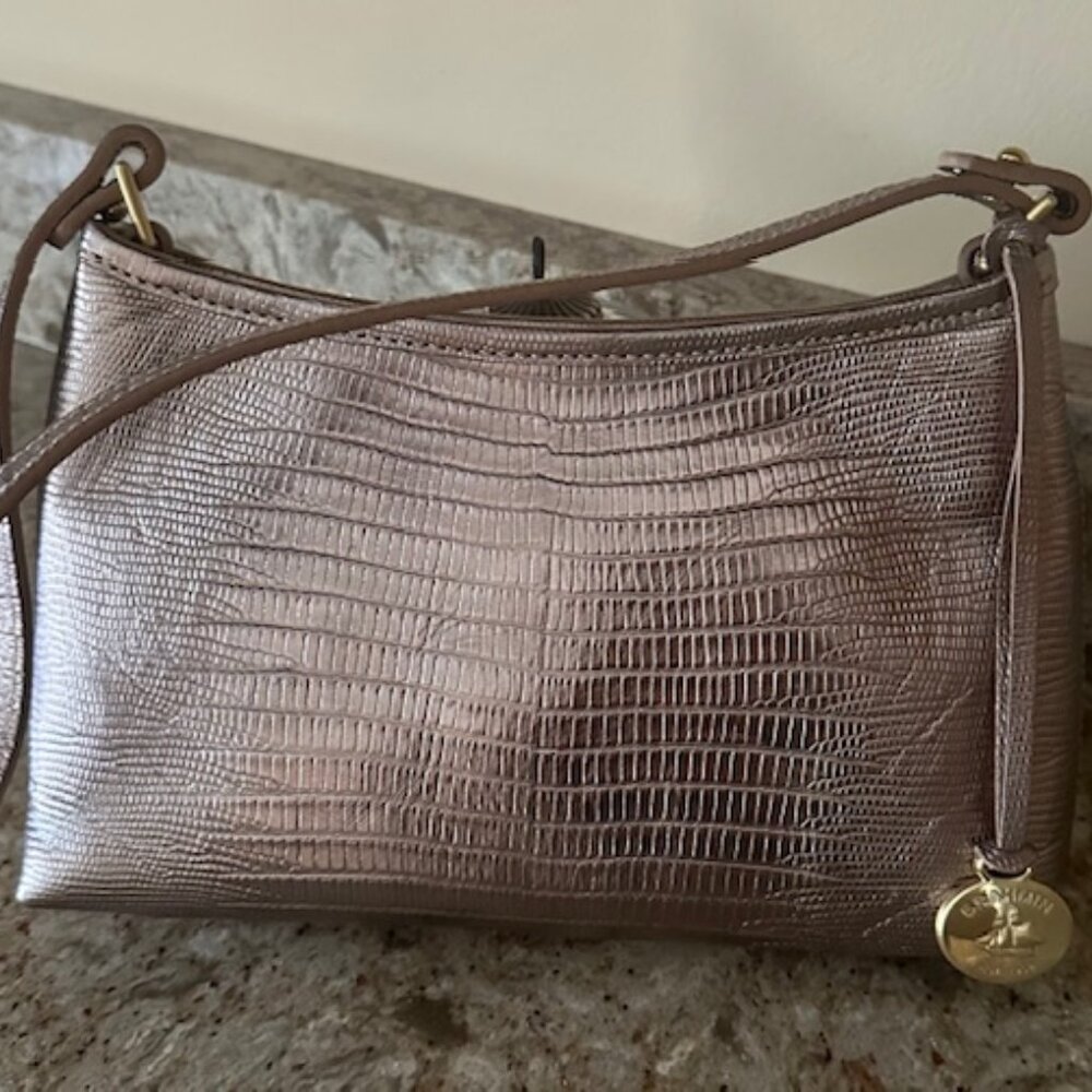 NWOT Brahmin Metallic Melbourne Shoulder Bag - Picture 2 of 13